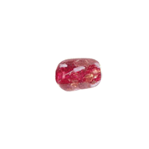 Confetti Glass Beads with color line 7228