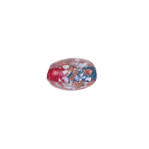 Confetti Glass Beads with color line 7236