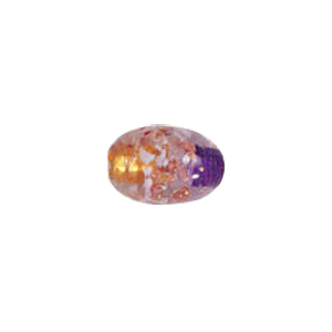Confetti Glass Beads with color line 7237