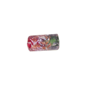 Confetti Glass Beads with color line 7244