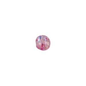 Multi Color lined and striped Lampworked Glass Beads 7269