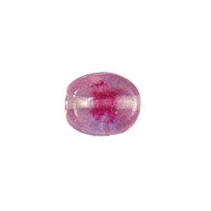Multi Color lined and striped Lampworked Glass Beads 7314