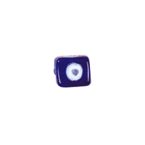 Multi Color lined and striped Lampworked Glass Beads 7321