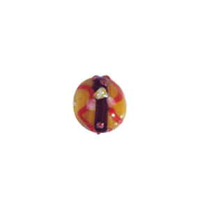 Multi color stringer Lampworked Glass Beads 7360