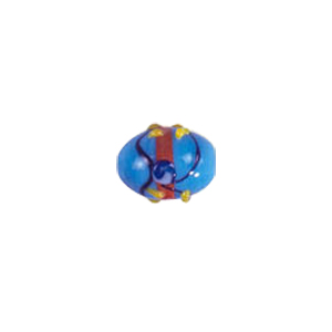 Multi color stringer Lampworked Glass Beads 7371