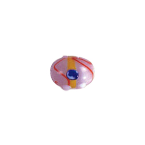 Multi color stringer Lampworked Glass Beads 7374