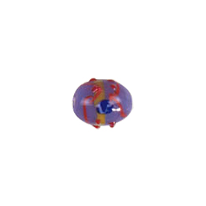 Multi color stringer Lampworked Glass Beads 7375