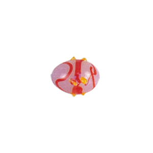 Multi color stringer Lampworked Glass Beads 7376