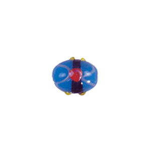 Multi color stringer Lampworked Glass Beads 7377