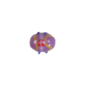 Multi color stringer Lampworked Glass Beads 7379