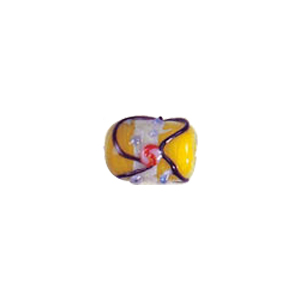 Multi color stringer Lampworked Glass Beads 7380