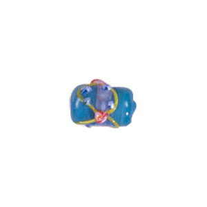 Multi color stringer Lampworked Glass Beads 7386