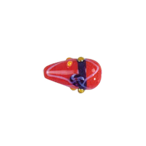 Multi color stringer Lampworked Glass Beads 7390