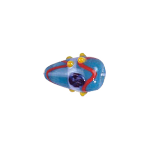 Multi color stringer Lampworked Glass Beads 7393