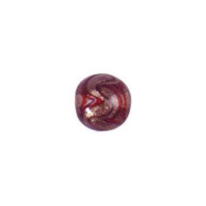 Confetti Glass Beads with color line 7490
