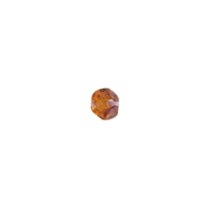 Faceted Pressed top hole Glass Beads and Pendants 7587