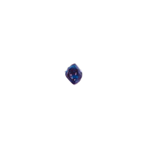 Faceted Pressed top hole Glass Beads and Pendants 7600