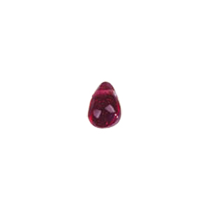 Faceted Pressed top hole Glass Beads and Pendants 7628