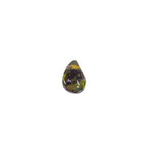 Faceted Pressed top hole Glass Beads and Pendants 7629