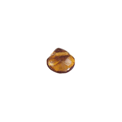 Faceted Pressed top hole Glass Beads and Pendants 7667
