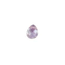 Faceted Pressed top hole Glass Beads and Pendants 7674