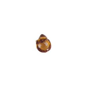 Faceted Pressed top hole Glass Beads and Pendants 7679