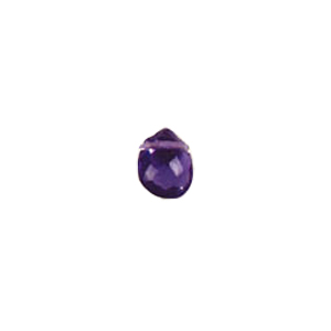 Faceted Pressed top hole Glass Beads and Pendants 7680