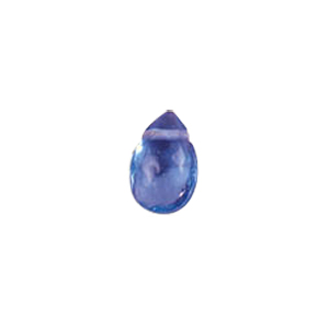 Faceted Pressed top hole Glass Beads and Pendants 7685