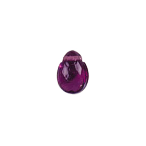 Faceted Pressed top hole Glass Beads and Pendants 7687