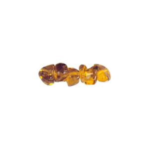 Irregular shaped tumbled Uncut Glass Beads 7759