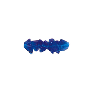 Irregular shaped tumbled Uncut Glass Beads 7763