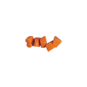 Irregular shaped tumbled Uncut Glass Beads 7773