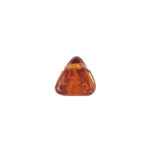 Pressed top hole unique shaped Glass Beads or Pendants 7790