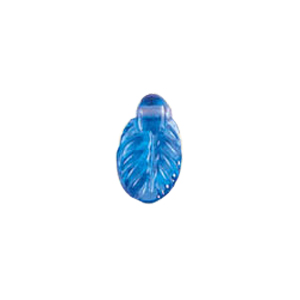 Pressed top hole unique shaped Glass Beads or Pendants 7801