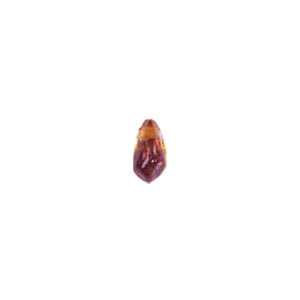 Pressed top hole unique shaped Glass Beads or Pendants 7808