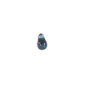 Pressed top hole unique shaped Glass Beads or Pendants 7818