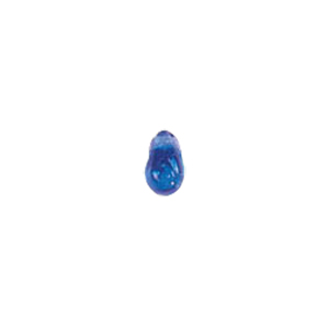 Pressed top hole unique shaped Glass Beads or Pendants 7819