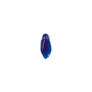 Pressed top hole unique shaped Glass Beads or Pendants 7831