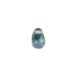 Pressed top hole unique shaped Glass Beads or Pendants 7841