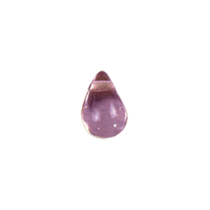 Pressed top hole unique shaped Glass Beads or Pendants 7849