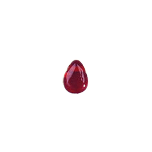 Pressed top hole unique shaped Glass Beads or Pendants 7851