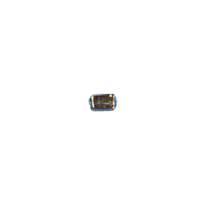 Pressed Faceted Iridescent Rainbow coating Glass Beads 7893