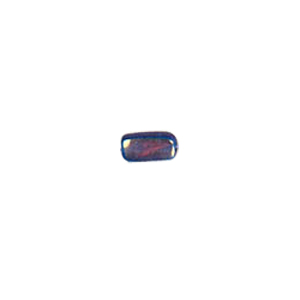 Pressed Faceted Iridescent Rainbow coating Glass Beads 7974