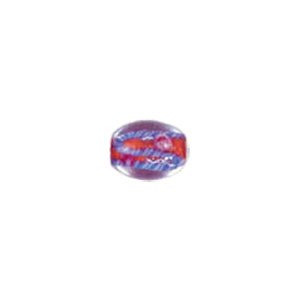 Confetti Mosaic pattern Glass Beads with color line 8018