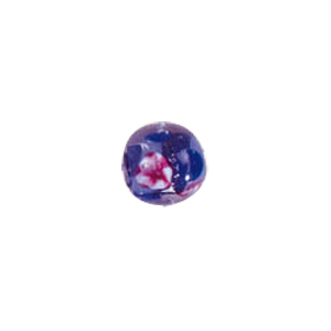 Confetti Mosaic pattern Glass Beads with color line 8046