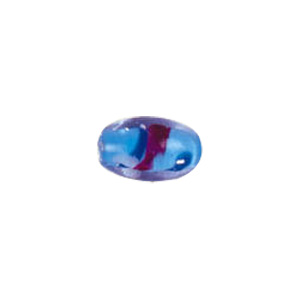 Confetti Mosaic pattern Glass Beads with color line 8062