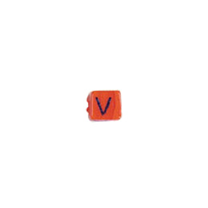 Alphabet Glass Beads 8101