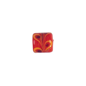 Multi Color stringer, dotted and striped Lampworked Glass Beads 8138