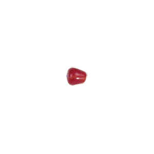 Chevron Glass Beads long hole 8162