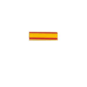 Chevron Glass Beads long hole 8211
